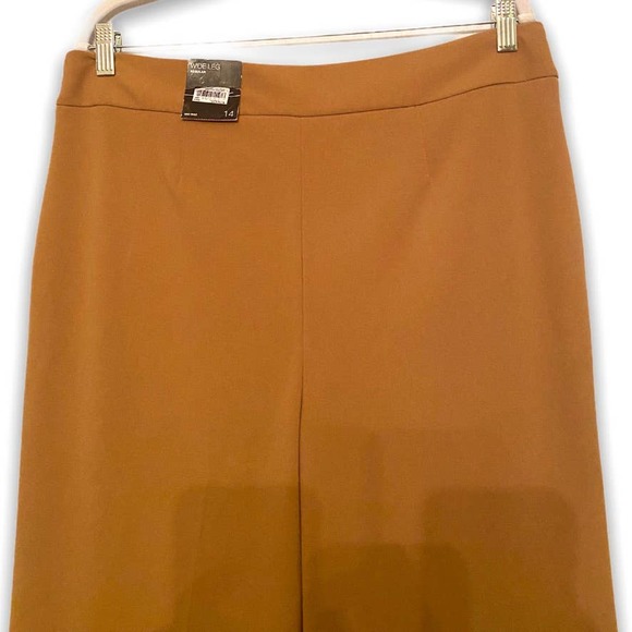 NWOT INC Grommet Mid-Rise Wide Leg Dress Pants 14 - Picture 7 of 14